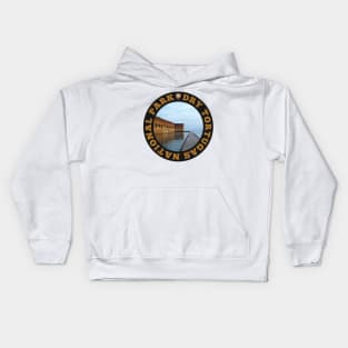 Dry Tortugas National Park circle Kids Hoodie